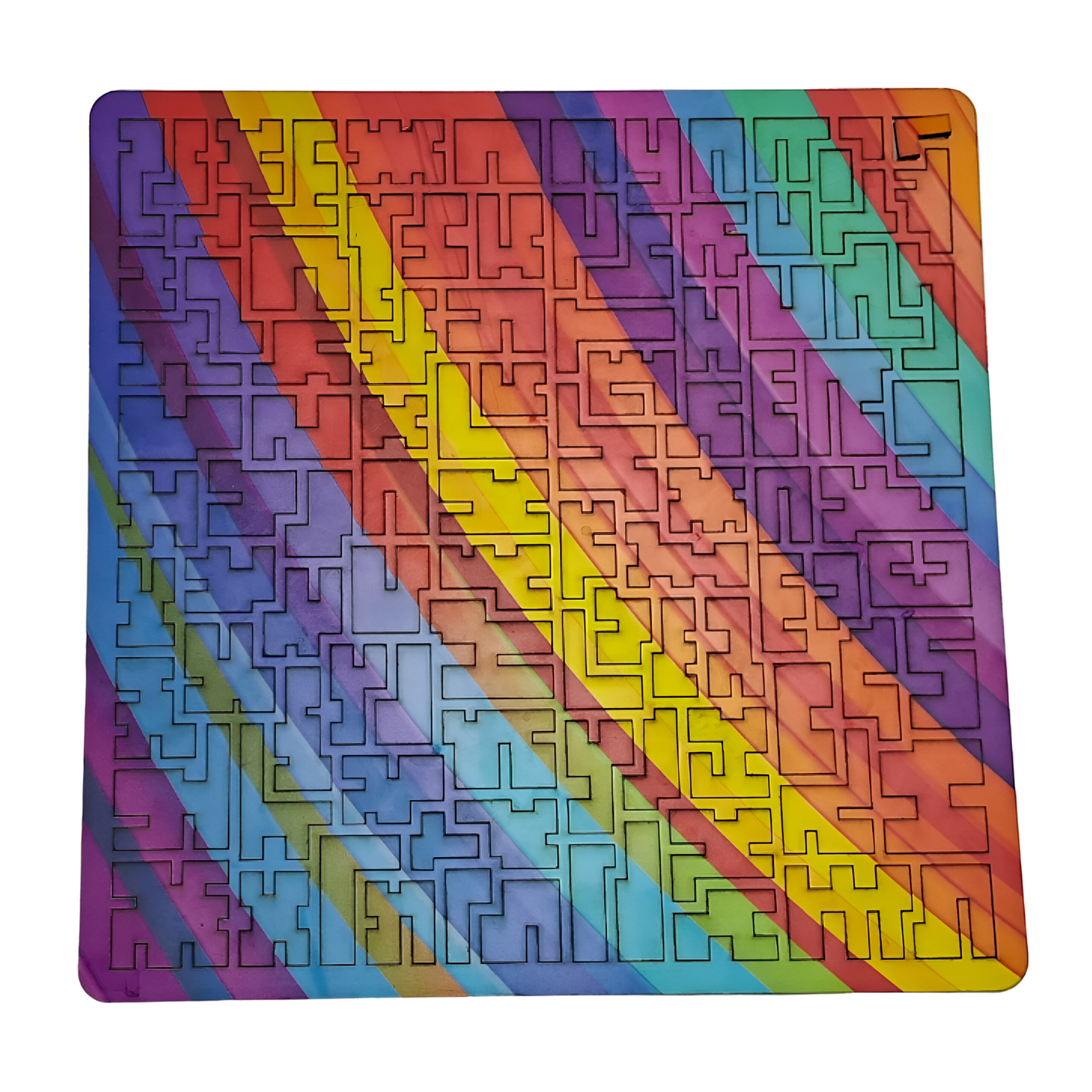 Fractal Rainbow Puzzle, 100 Pcs, Age 6+ Yrs (Copy)