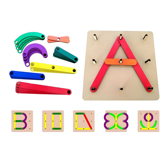 Alphanumeric Puzzle, 28 Pcs, Age 3-10 Yrs