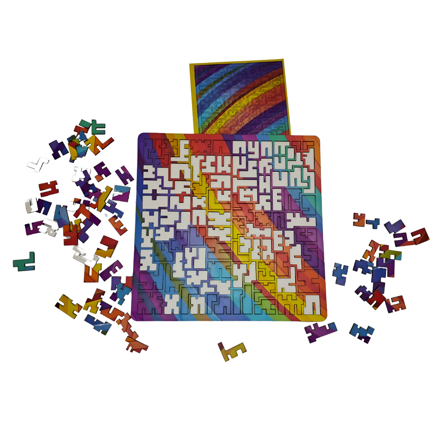 Fractal Rainbow Puzzle, 100 Pcs, Age 6+ Yrs (Copy)